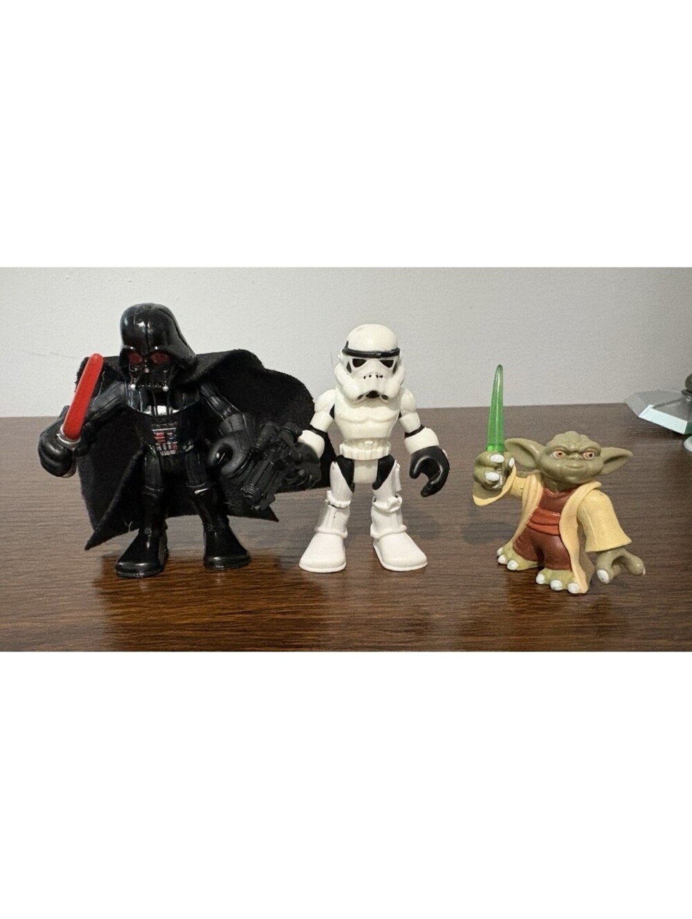 Star Wars Playskool Heroes 3" Darth Vader, Yoda, Stormtrooper